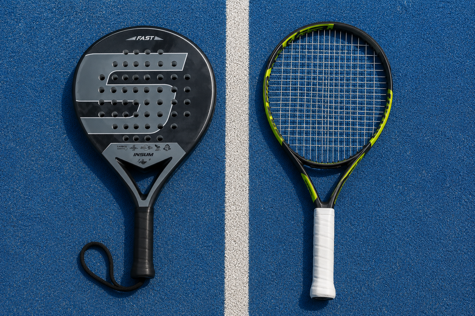 Padel ou tennis : quelles sont les différences ? Image