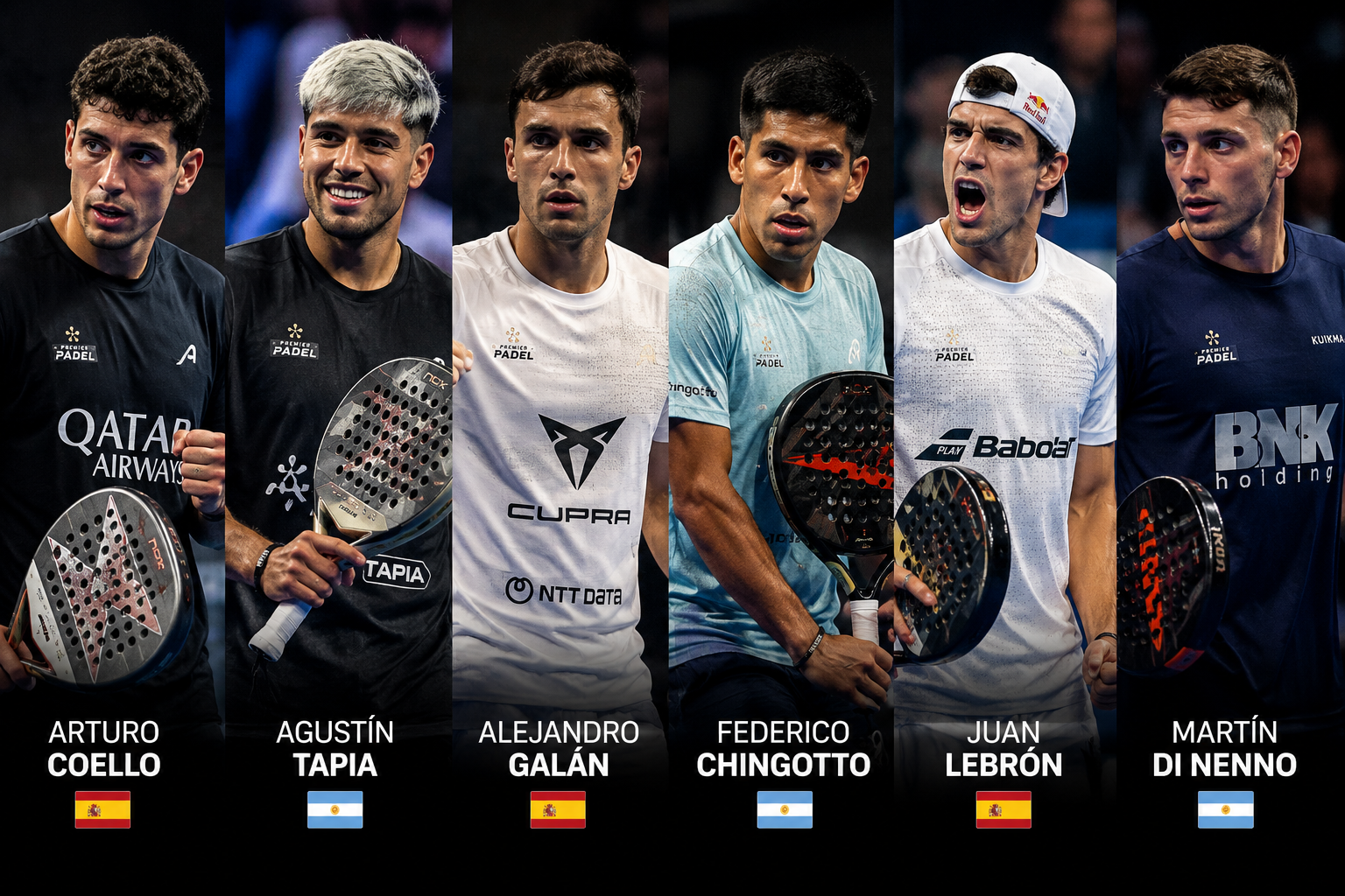 Les meilleurs joueurs de padel au monde en 2026 : le classement des légendes et des stars actuelles