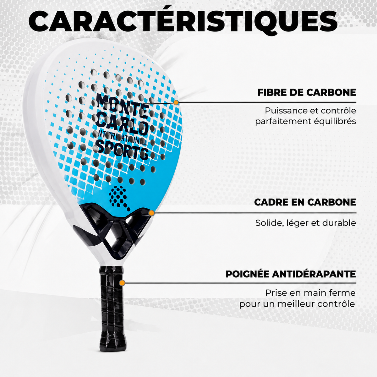 Raquette de Padel Monte Carlo EVO ATK | PADEL Milano