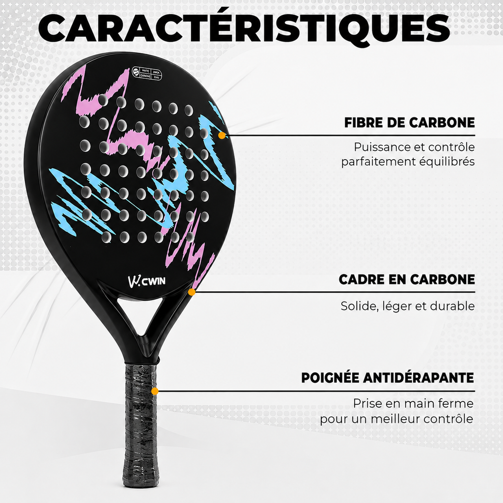 Raquette de Padel Camewin BALANCE PRO | PADEL Milano