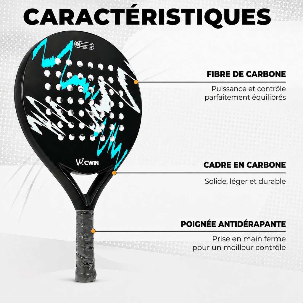 Raquette de Padel Camewin BALANCE PRO | PADEL Milano