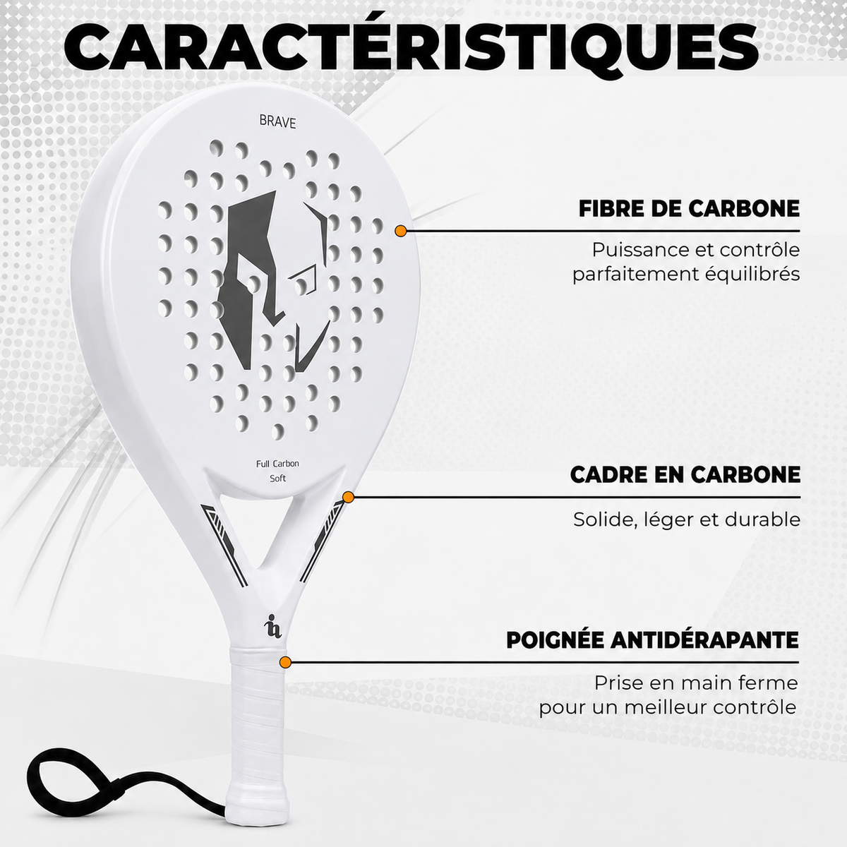 Raquette de Padel HYBRID PRO | PADEL Milano