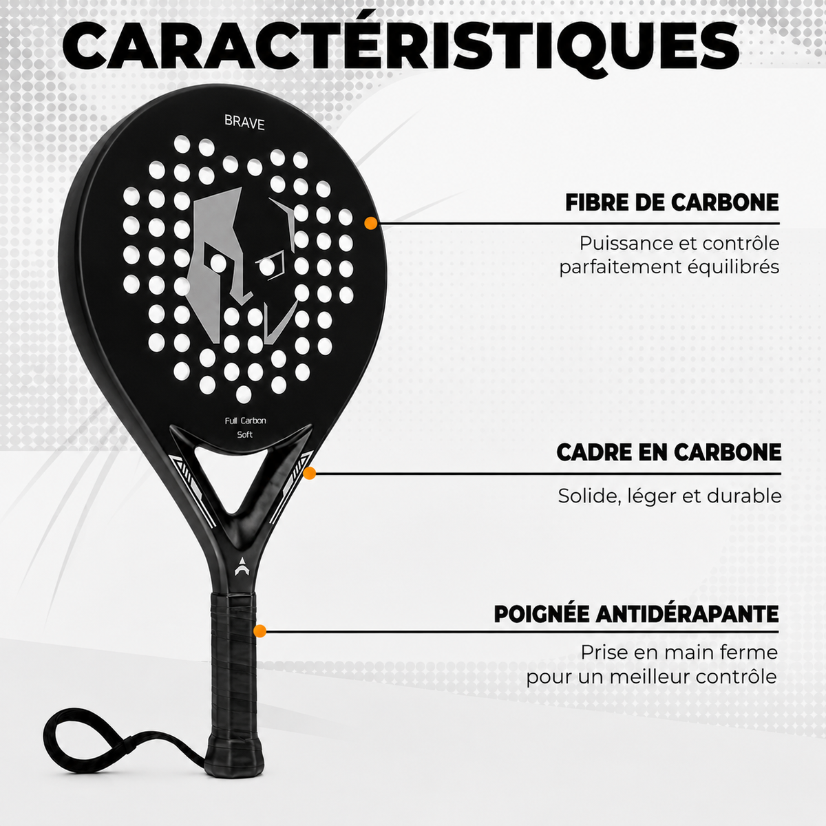 Raquette de Padel HYBRID PRO | PADEL Milano
