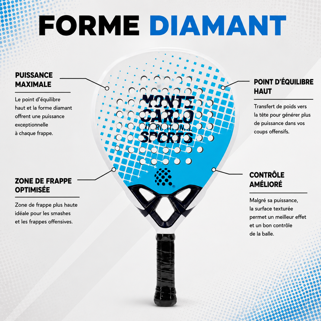 Raquette de Padel Monte Carlo EVO ATK | PADEL Milano