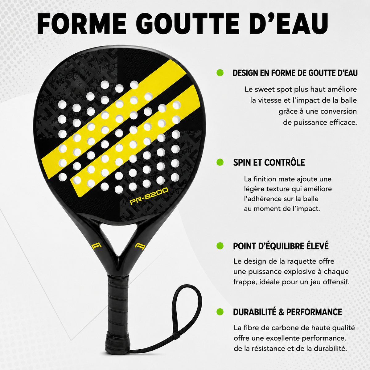 Raquette de Padel Ianoni STABLE PRO | PADEL Milano