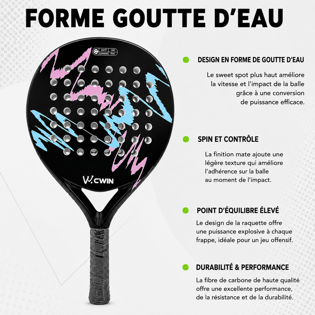Raquette de Padel Camewin BALANCE PRO | PADEL Milano