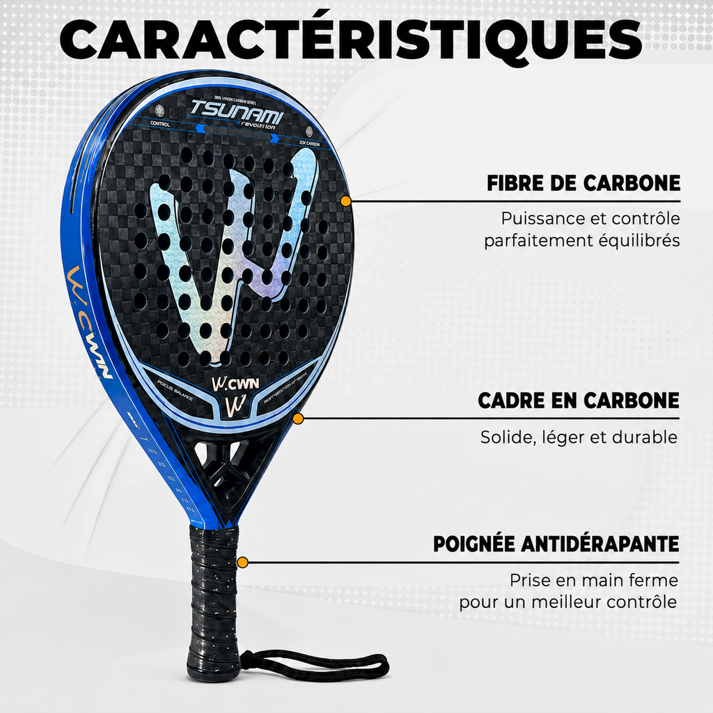 Raquette de Padel Camewin TSUNAMI | PADEL Milano