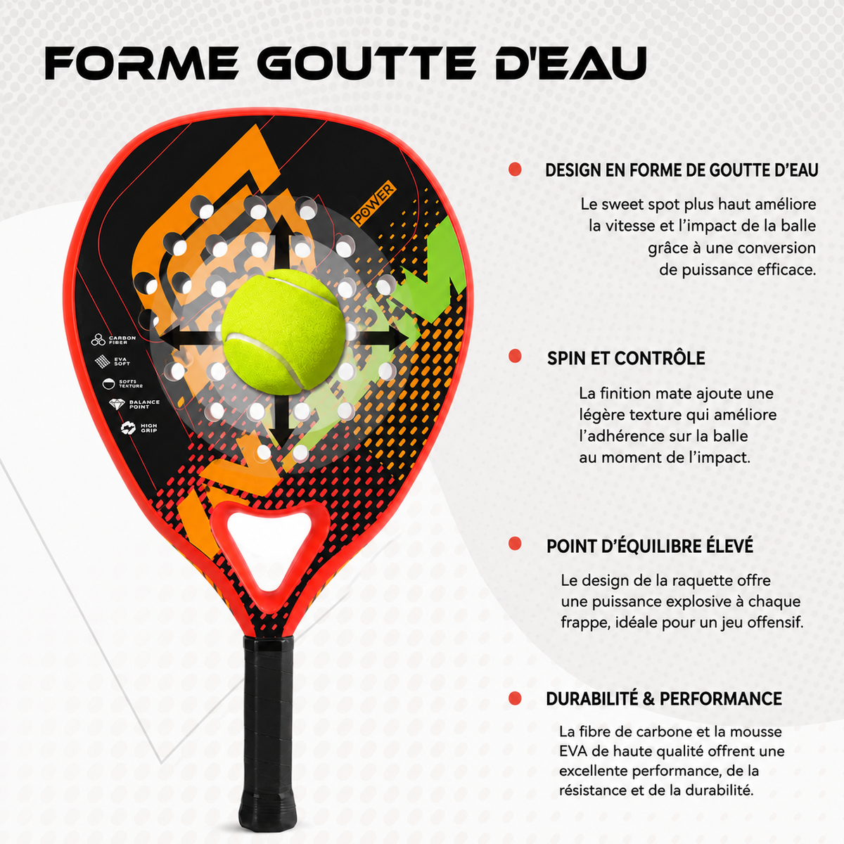 Raquette de Padel EVO PRO V2