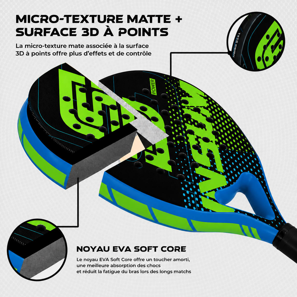 Raquette de Padel EVO PRO V2