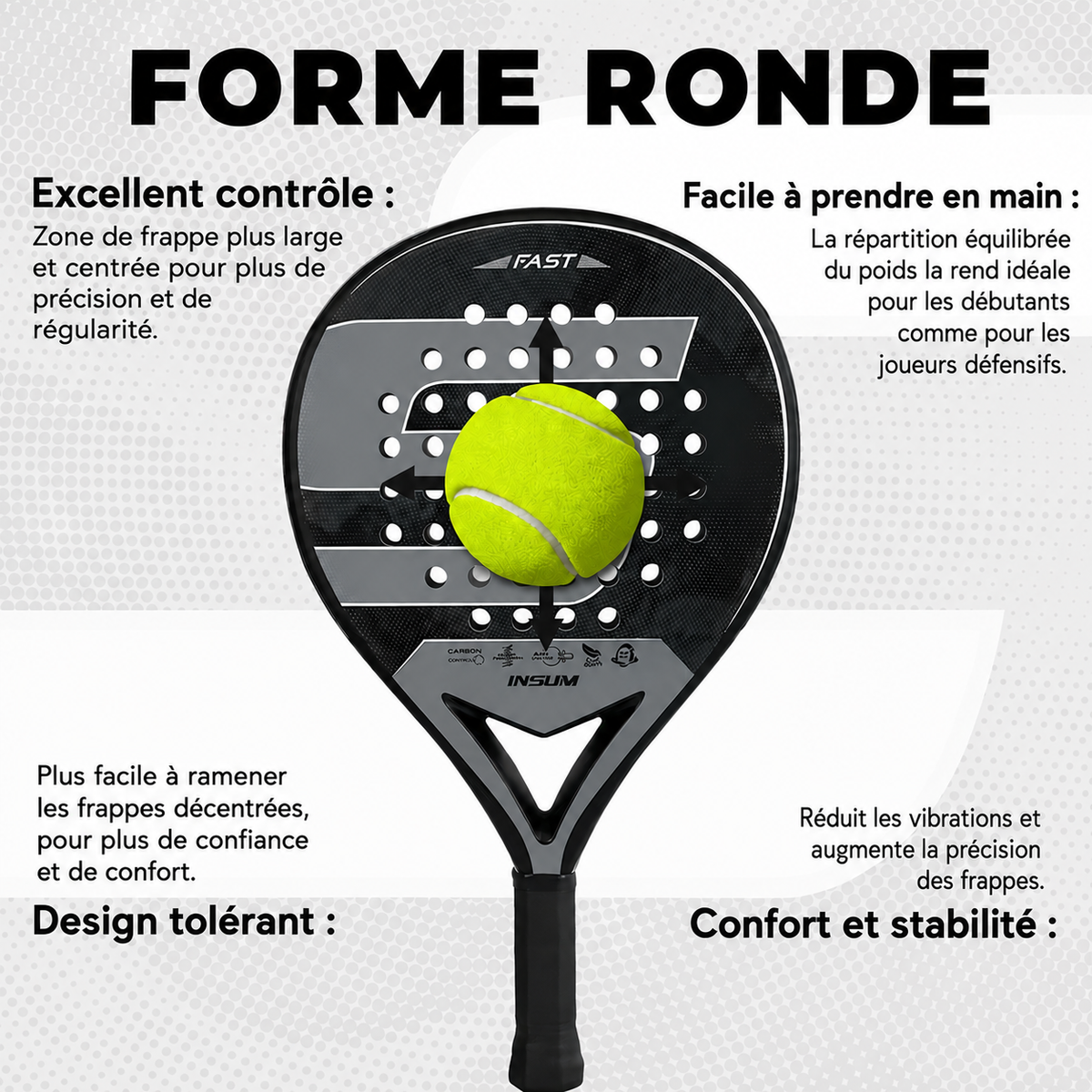 Raquette de Padel EVO PRO V1