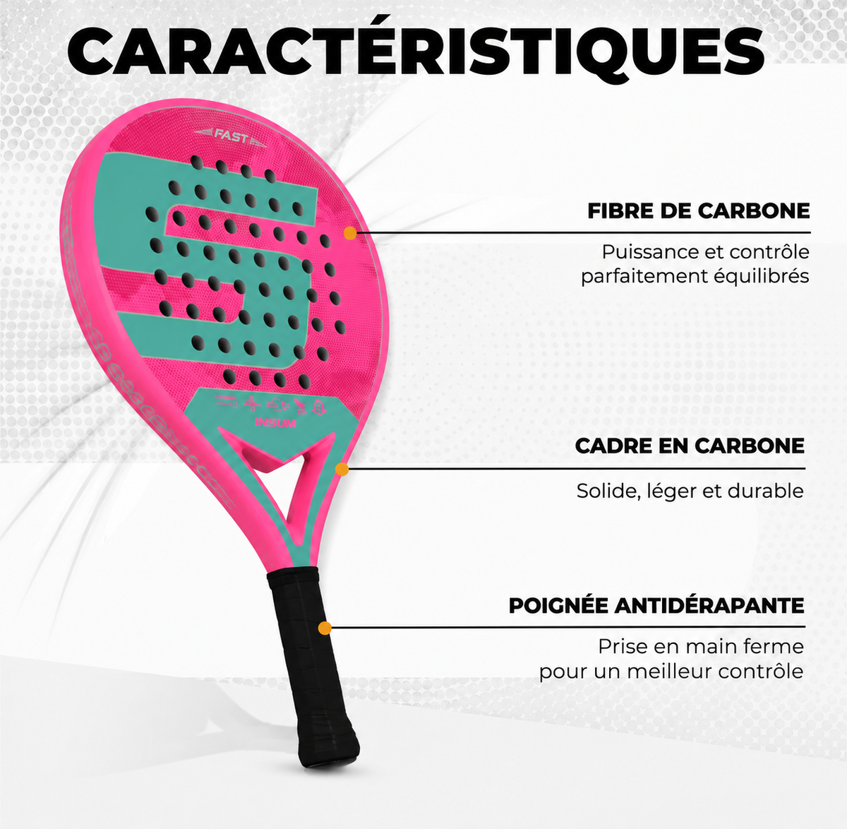 Raquette de Padel EVO PRO V1