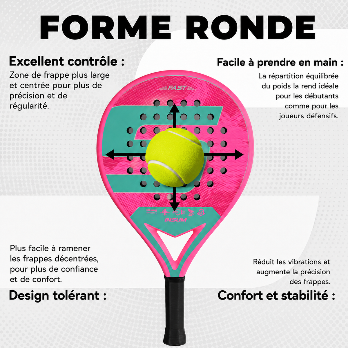 Raquette de Padel EVO PRO V1